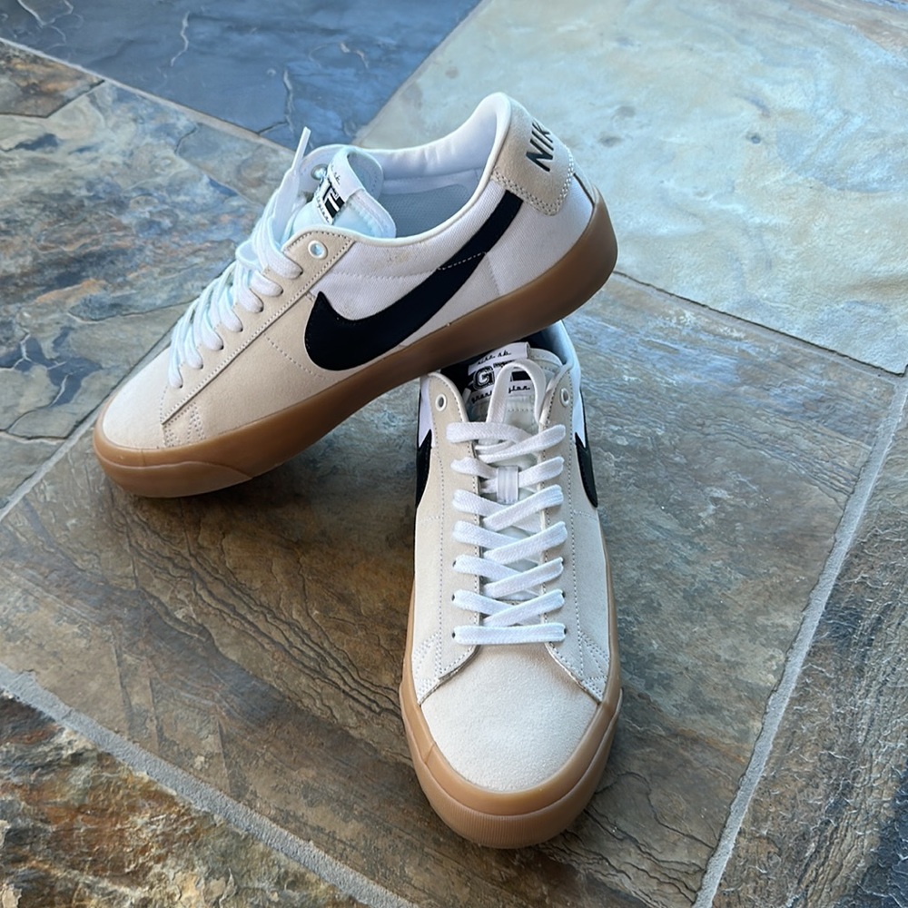 Nike Grant Taylor Lifestyle Shoe Canvas & Suede Brown Rubber Sole SZ 10.5 NEW